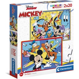 PUZZLR 2X20 DISNEY MICKEY