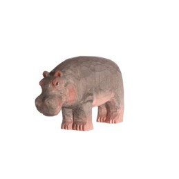 HIPPO IN WOOD