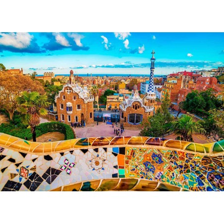 P. 1000 VISTA DESDE EL PARQUE GÜELL, BARCELONA