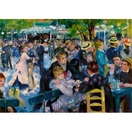 P. 1000 DANZA EN EL MOULIN DE LA GALETTE, RENOIR