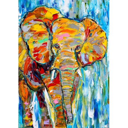 P. 1000 ELEFANTE COLORIDO