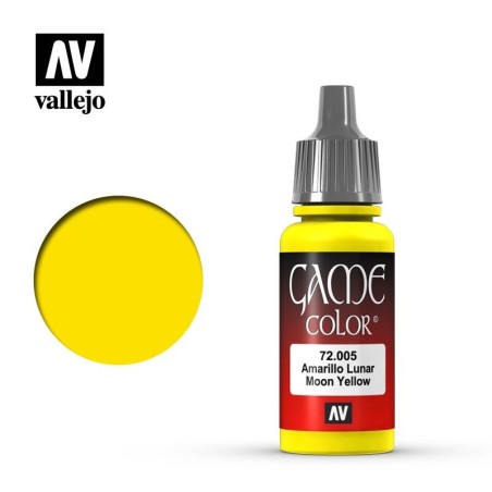 GAME COLOR AMARILLO LUNAR 18ML.