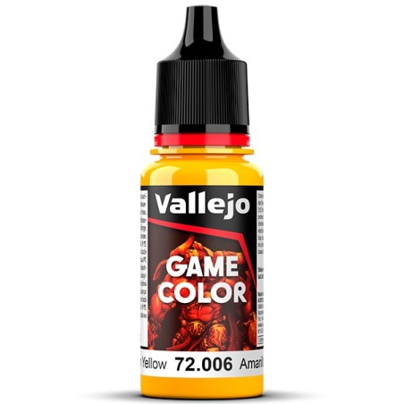 GAME COLOR AMARILLO SOLEADO 18ML.