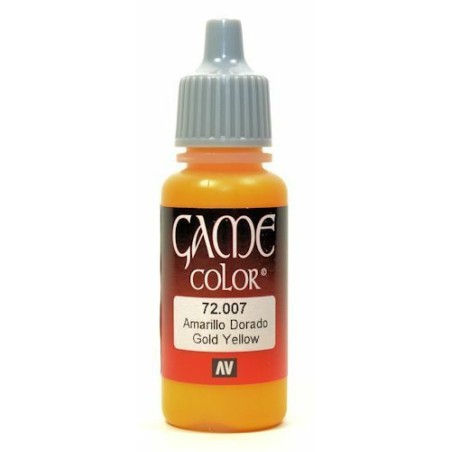 GAME COLOR AMARILLO DORADO 18ML.