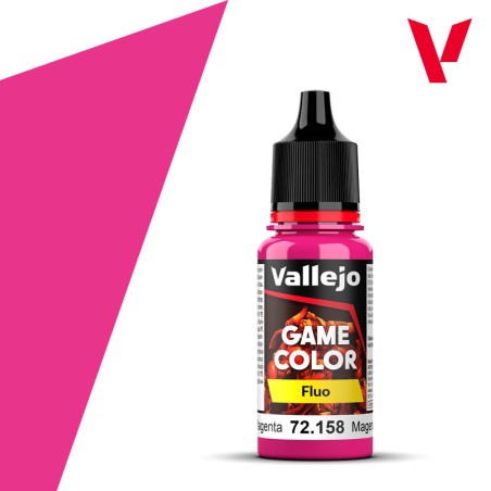 GAME COLOR MAGENTA FLUORESCENTE 18ML.