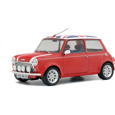 1:18 MINI COOPER SPORT PACK RED FLAG