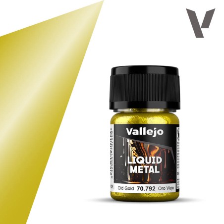 VALLEJO LIQUID METAL ORO VIEJO