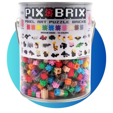 PIX BRIX GAMA OSCURA 1500 PIEZAS