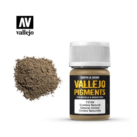 PIGMENTO VALLEJO SOMBRA NATURAL 35ML.